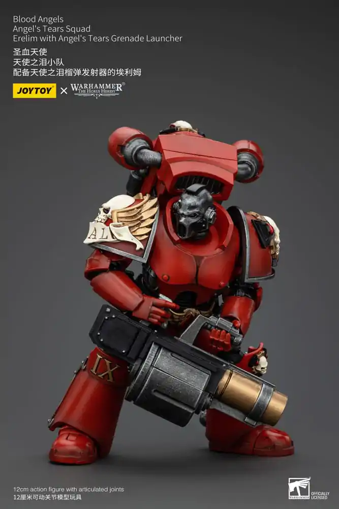 Warhammer The Horus Heresy Figurka Akcji 1/18 Blood Angels Angel's Tears Squad Erelim z Angel's Tears Grenade Launcher 12 cm zdjęcie produktu