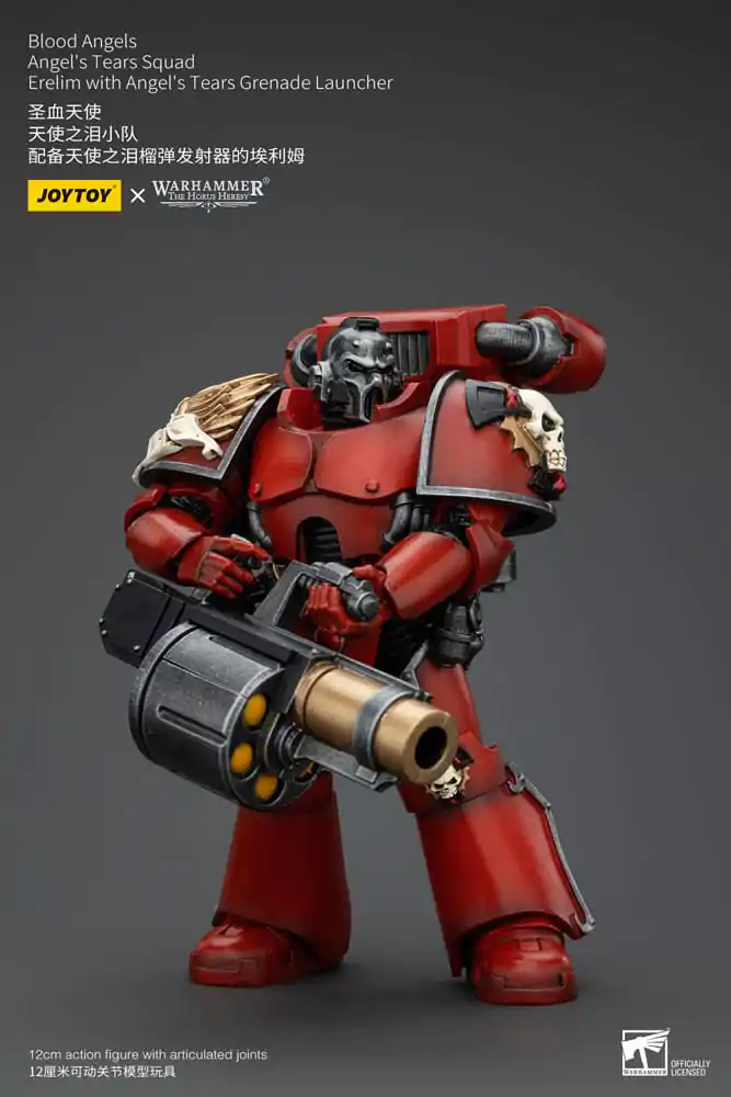 Warhammer The Horus Heresy Figurka Akcji 1/18 Blood Angels Angel's Tears Squad Erelim z Angel's Tears Grenade Launcher 12 cm zdjęcie produktu