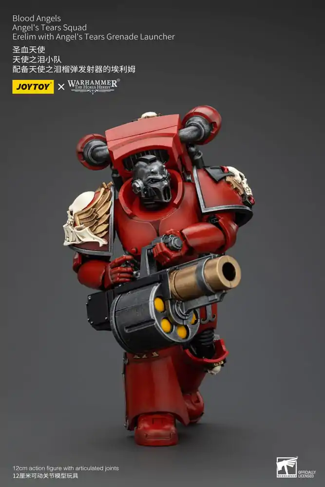 Warhammer The Horus Heresy Figurka Akcji 1/18 Blood Angels Angel's Tears Squad Erelim z Angel's Tears Grenade Launcher 12 cm zdjęcie produktu