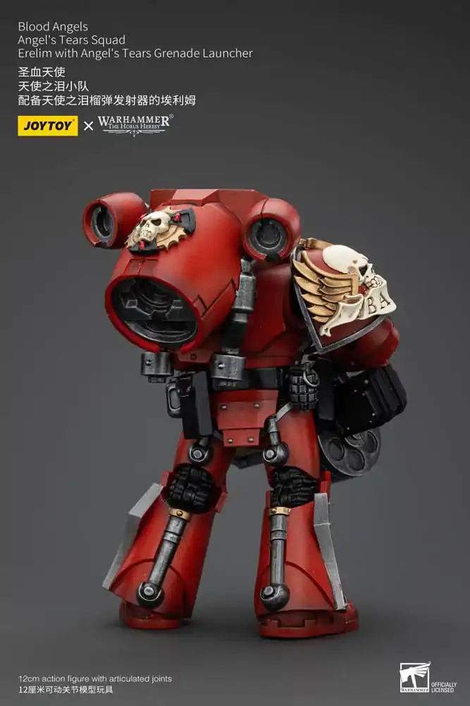 Warhammer The Horus Heresy Figurka Akcji 1/18 Blood Angels Angel's Tears Squad Erelim z Angel's Tears Grenade Launcher 12 cm zdjęcie produktu