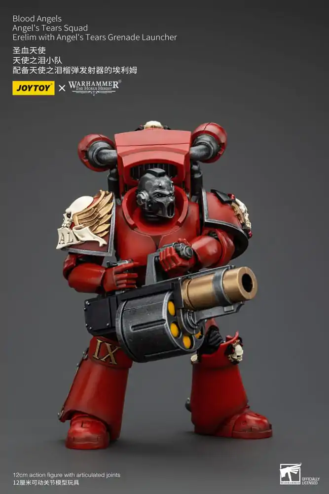 Warhammer The Horus Heresy Figurka Akcji 1/18 Blood Angels Angel's Tears Squad Erelim z Angel's Tears Grenade Launcher 12 cm zdjęcie produktu