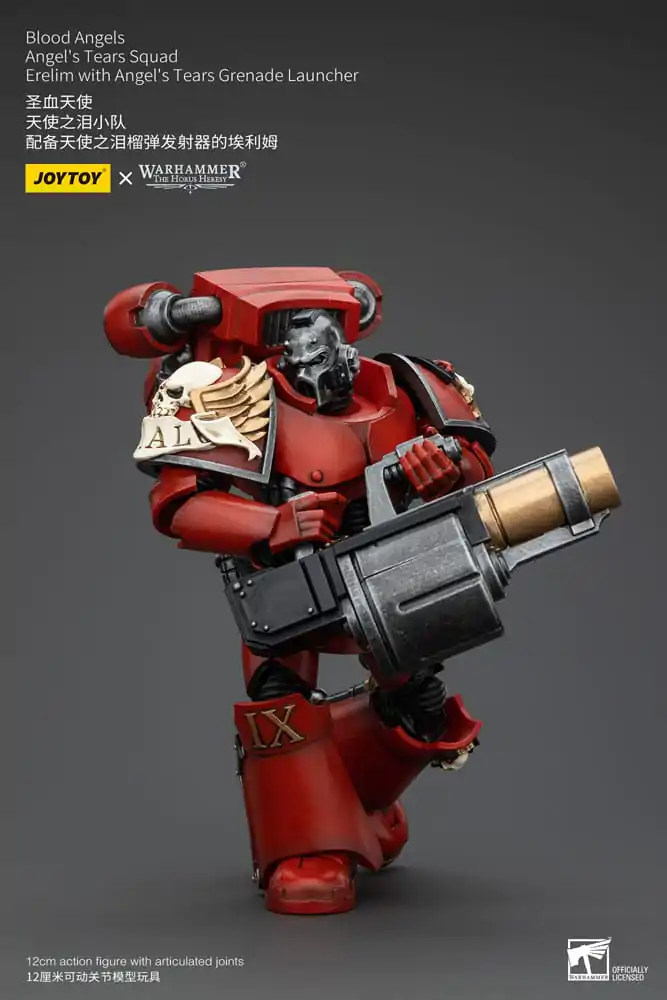 Warhammer The Horus Heresy Figurka Akcji 1/18 Blood Angels Angel's Tears Squad Erelim z Angel's Tears Grenade Launcher 12 cm zdjęcie produktu