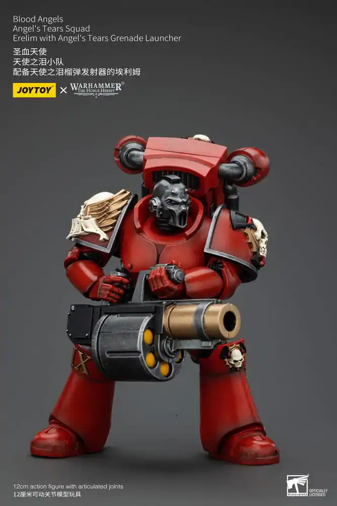 Warhammer The Horus Heresy Figurka Akcji 1/18 Blood Angels Angel's Tears Squad Erelim z Angel's Tears Grenade Launcher 12 cm zdjęcie produktu