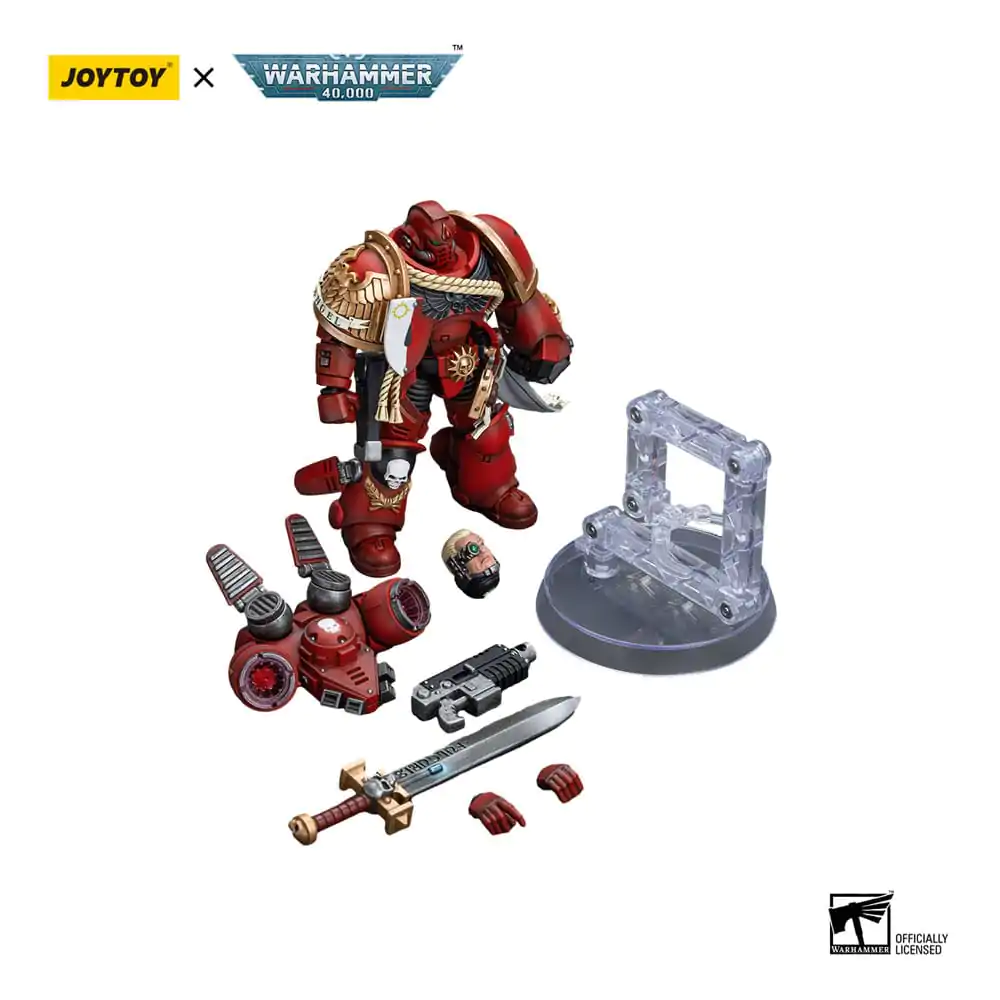 Warhammer The Horus Heresy Figurka Akcji 1/18 Blood Angels Captain z Jump Packiem 12 cm zdjęcie produktu
