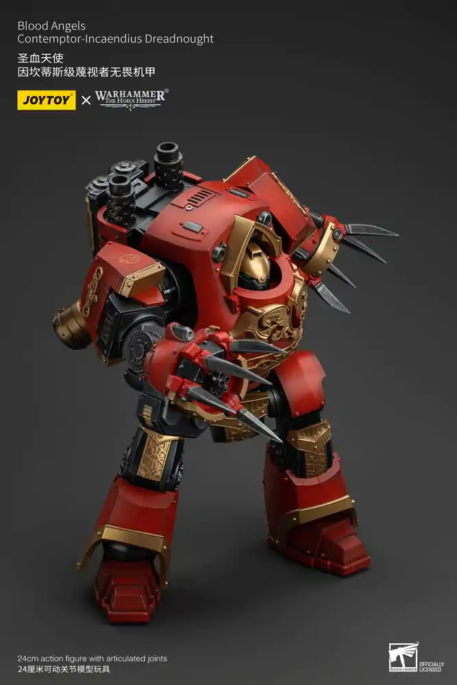 Warhammer The Horus Heresy Figurka Akcji 1/18 Blood Angels Contemptor-Incaendius Dreadnought 24 cm zdjęcie produktu