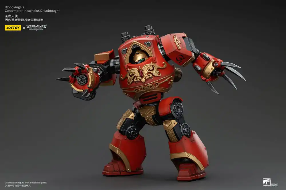 Warhammer The Horus Heresy Figurka Akcji 1/18 Blood Angels Contemptor-Incaendius Dreadnought 24 cm zdjęcie produktu