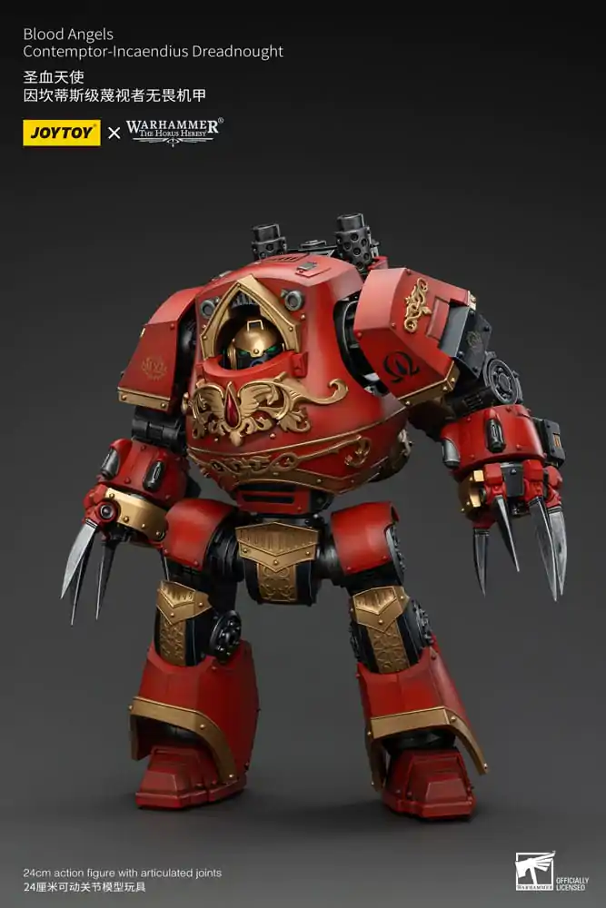 Warhammer The Horus Heresy Figurka Akcji 1/18 Blood Angels Contemptor-Incaendius Dreadnought 24 cm zdjęcie produktu