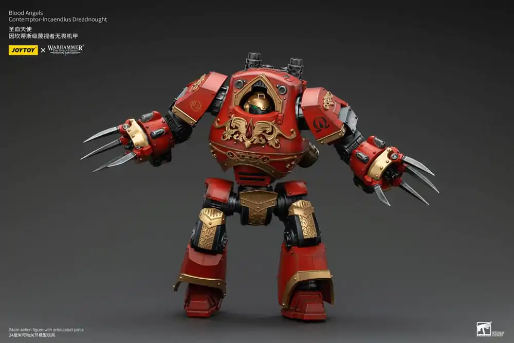 Warhammer The Horus Heresy Figurka Akcji 1/18 Blood Angels Contemptor-Incaendius Dreadnought 24 cm zdjęcie produktu