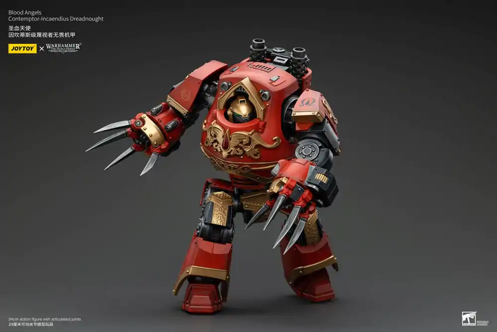 Warhammer The Horus Heresy Figurka Akcji 1/18 Blood Angels Contemptor-Incaendius Dreadnought 24 cm zdjęcie produktu