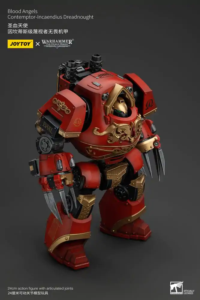 Warhammer The Horus Heresy Figurka Akcji 1/18 Blood Angels Contemptor-Incaendius Dreadnought 24 cm zdjęcie produktu