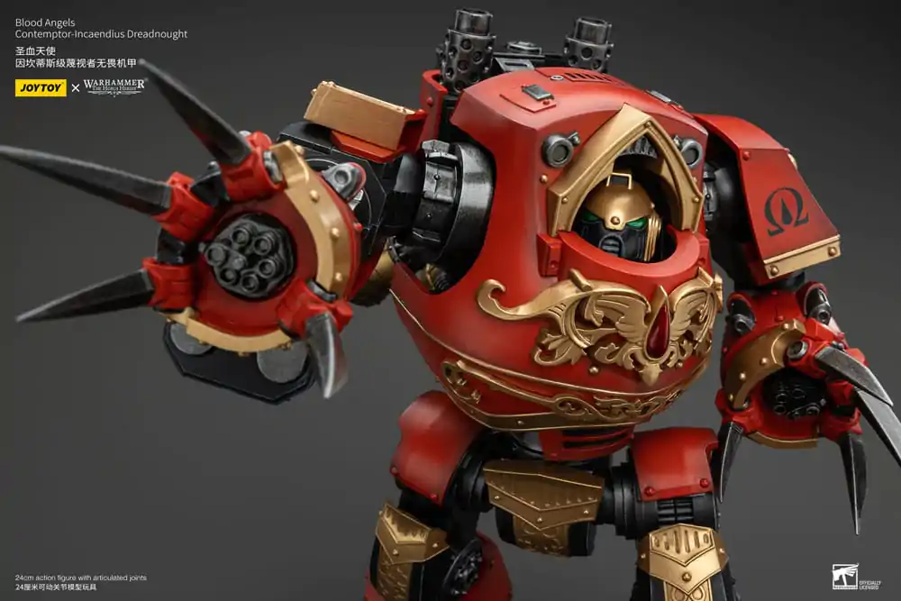 Warhammer The Horus Heresy Figurka Akcji 1/18 Blood Angels Contemptor-Incaendius Dreadnought 24 cm zdjęcie produktu