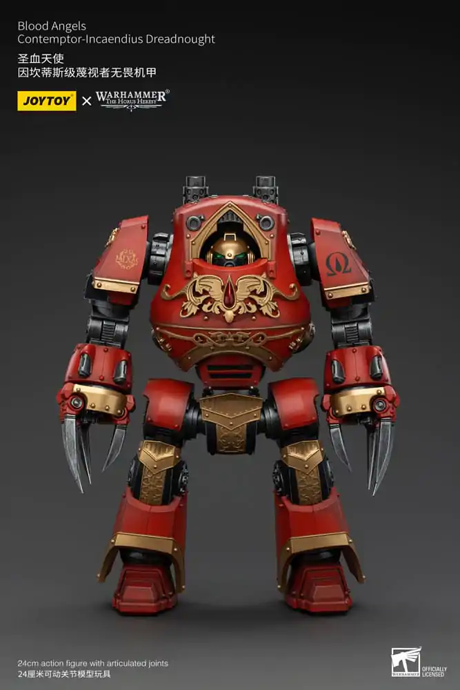 Warhammer The Horus Heresy Figurka Akcji 1/18 Blood Angels Contemptor-Incaendius Dreadnought 24 cm zdjęcie produktu