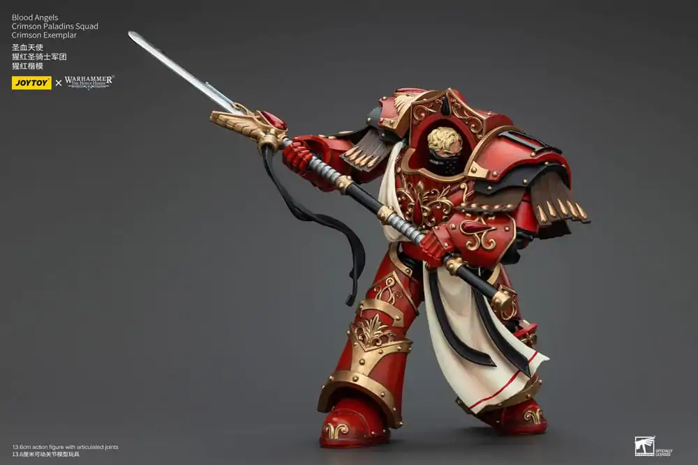 Warhammer The Horus Heresy Figurka Akcji 1/18 Blood Angels Crimson Paladins Squad Crimson Exemplar 14 cm zdjęcie produktu