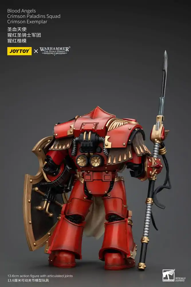 Warhammer The Horus Heresy Figurka Akcji 1/18 Blood Angels Crimson Paladins Squad Crimson Exemplar 14 cm zdjęcie produktu