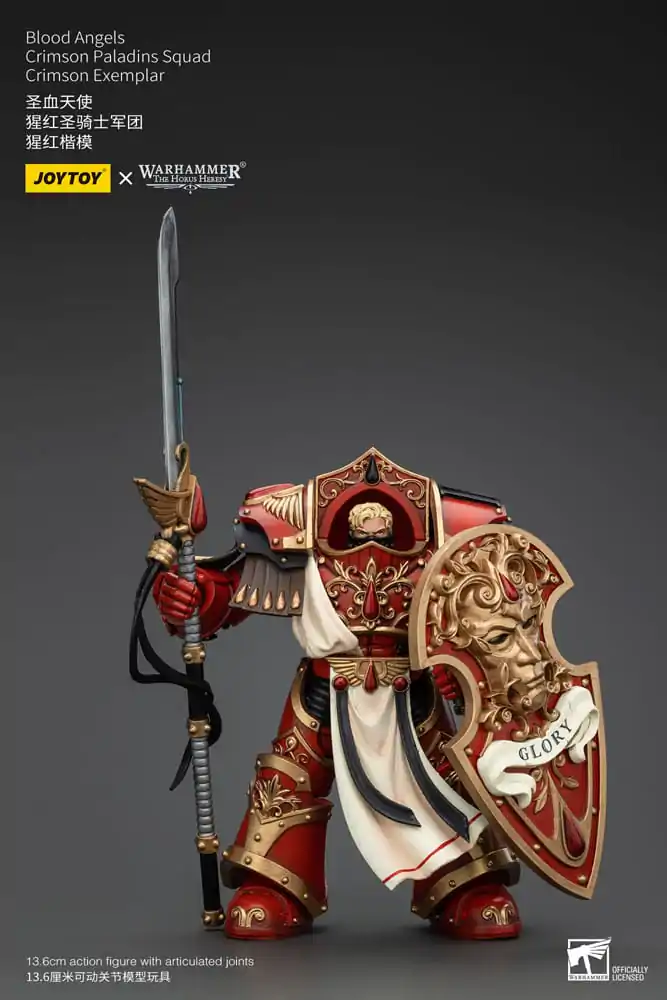 Warhammer The Horus Heresy Figurka Akcji 1/18 Blood Angels Crimson Paladins Squad Crimson Exemplar 14 cm zdjęcie produktu