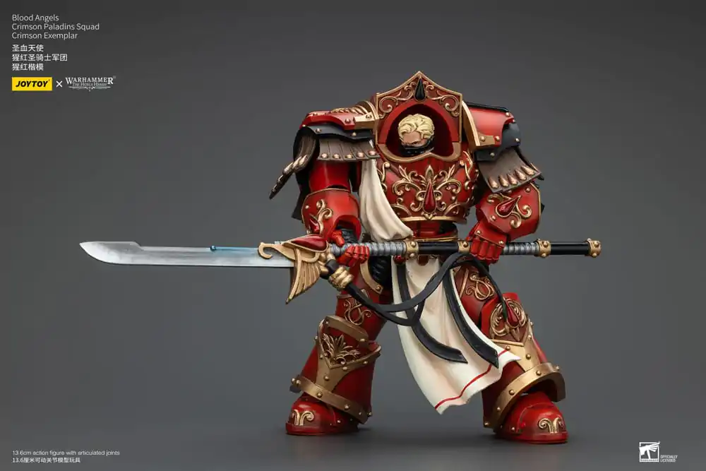 Warhammer The Horus Heresy Figurka Akcji 1/18 Blood Angels Crimson Paladins Squad Crimson Exemplar 14 cm zdjęcie produktu