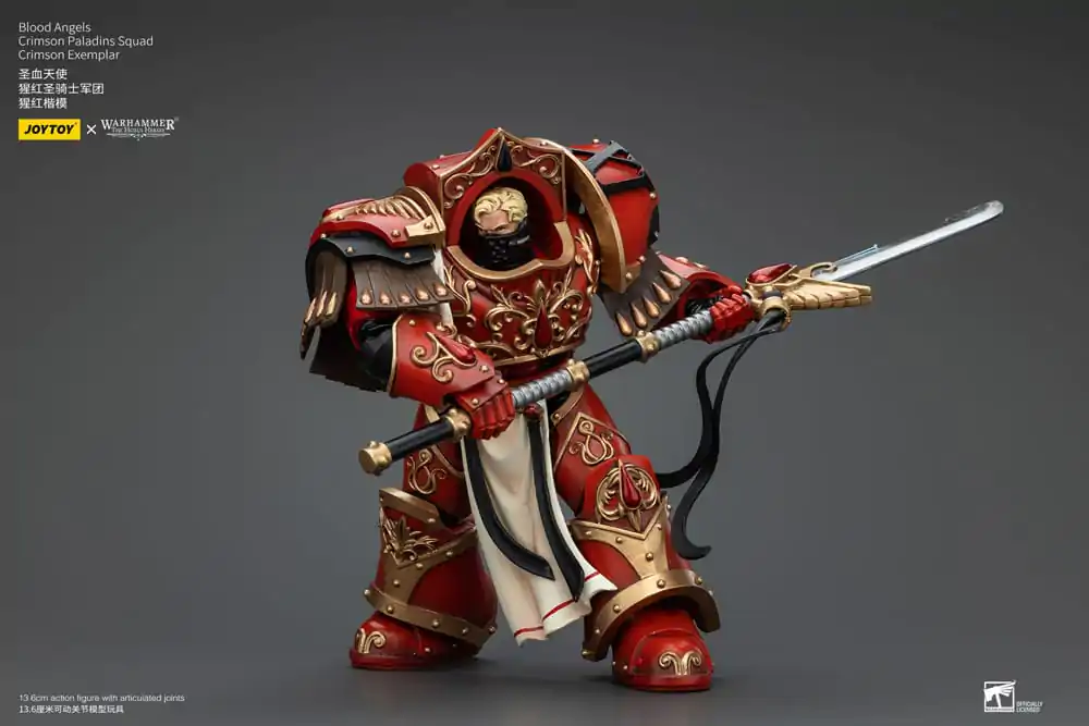 Warhammer The Horus Heresy Figurka Akcji 1/18 Blood Angels Crimson Paladins Squad Crimson Exemplar 14 cm zdjęcie produktu