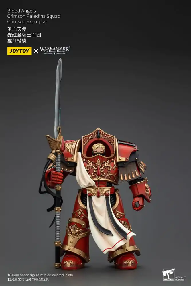 Warhammer The Horus Heresy Figurka Akcji 1/18 Blood Angels Crimson Paladins Squad Crimson Exemplar 14 cm zdjęcie produktu