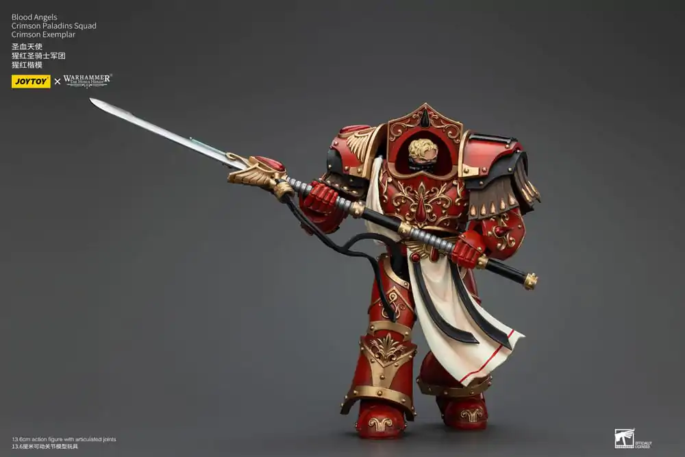 Warhammer The Horus Heresy Figurka Akcji 1/18 Blood Angels Crimson Paladins Squad Crimson Exemplar 14 cm zdjęcie produktu