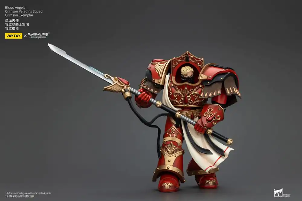 Warhammer The Horus Heresy Figurka Akcji 1/18 Blood Angels Crimson Paladins Squad Crimson Exemplar 14 cm zdjęcie produktu