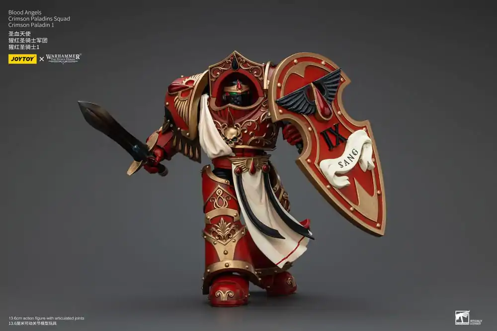 Warhammer The Horus Heresy Figurka Akcji 1/18 Blood Angels Crimson Paladins Squad Crimson Paladin 1 14 cm zdjęcie produktu