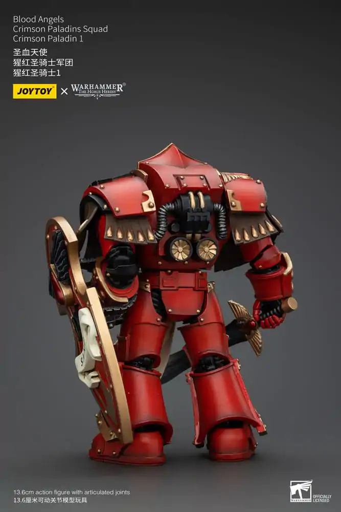 Warhammer The Horus Heresy Figurka Akcji 1/18 Blood Angels Crimson Paladins Squad Crimson Paladin 1 14 cm zdjęcie produktu