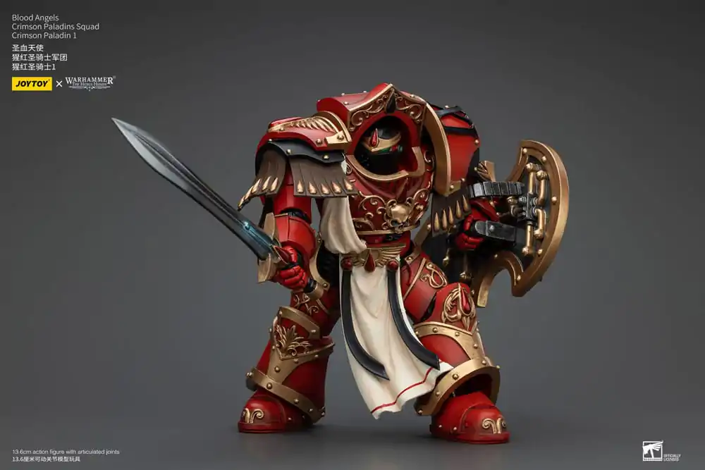 Warhammer The Horus Heresy Figurka Akcji 1/18 Blood Angels Crimson Paladins Squad Crimson Paladin 1 14 cm zdjęcie produktu