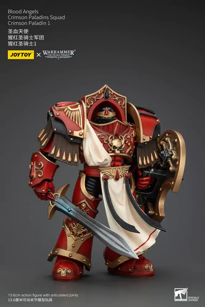 Warhammer The Horus Heresy Figurka Akcji 1/18 Blood Angels Crimson Paladins Squad Crimson Paladin 1 14 cm zdjęcie produktu