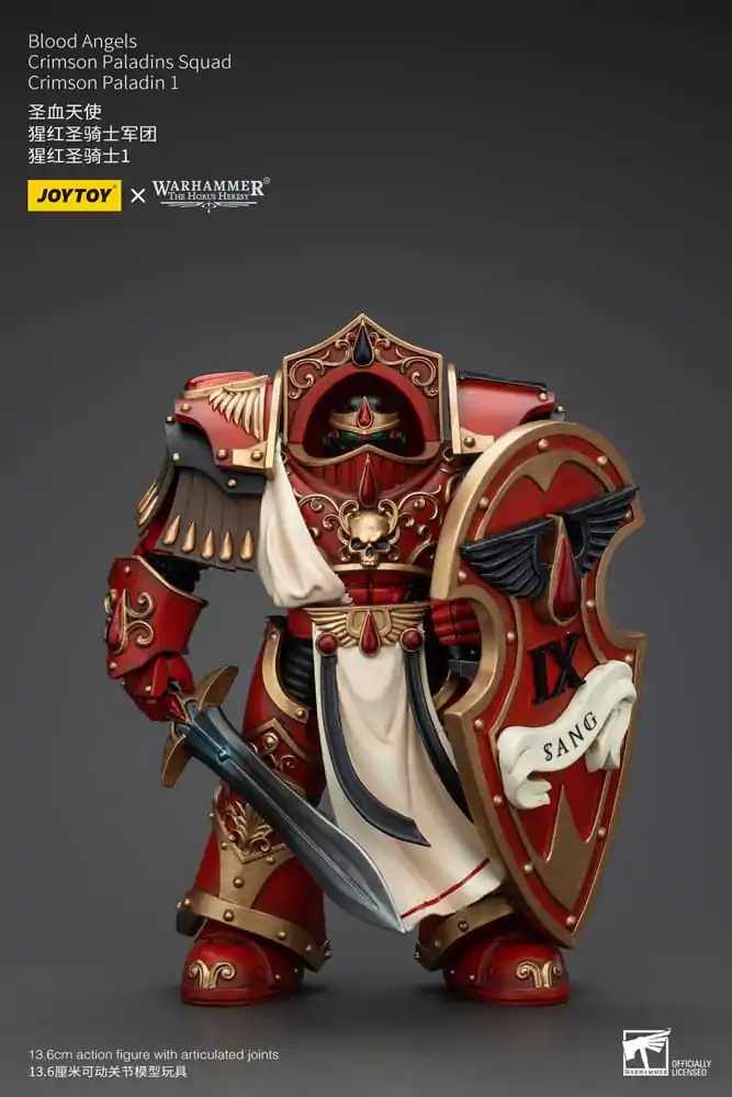 Warhammer The Horus Heresy Figurka Akcji 1/18 Blood Angels Crimson Paladins Squad Crimson Paladin 1 14 cm zdjęcie produktu