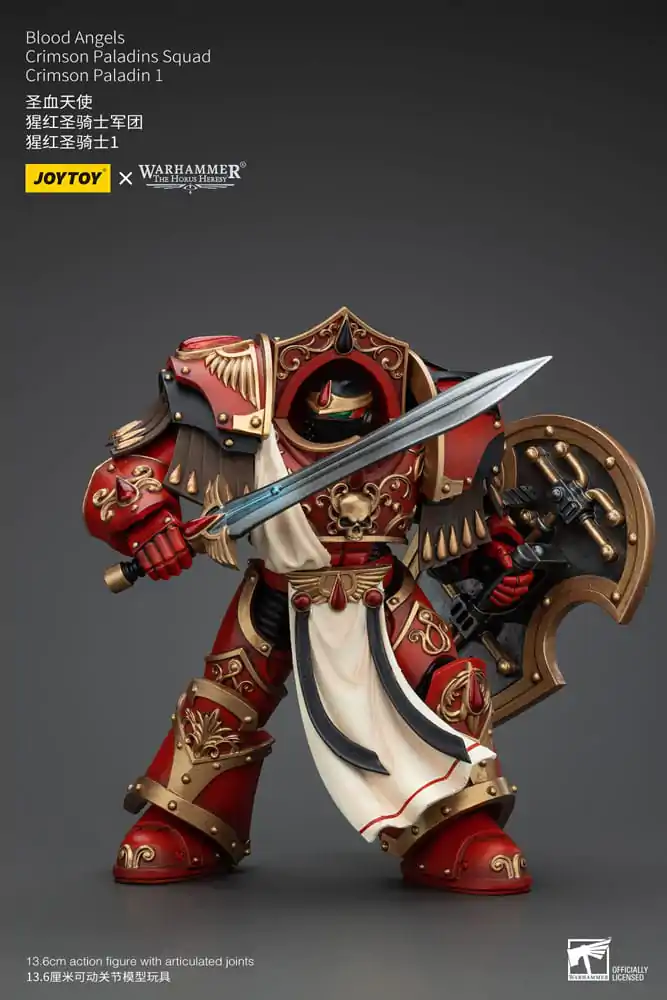 Warhammer The Horus Heresy Figurka Akcji 1/18 Blood Angels Crimson Paladins Squad Crimson Paladin 1 14 cm zdjęcie produktu