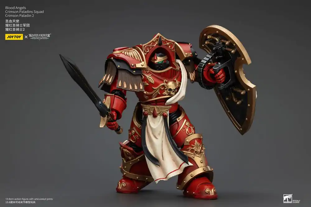 Warhammer The Horus Heresy Figurka Akcji 1/18 Blood Angels Crimson Paladins Squad Crimson Paladin 2 14 cm zdjęcie produktu