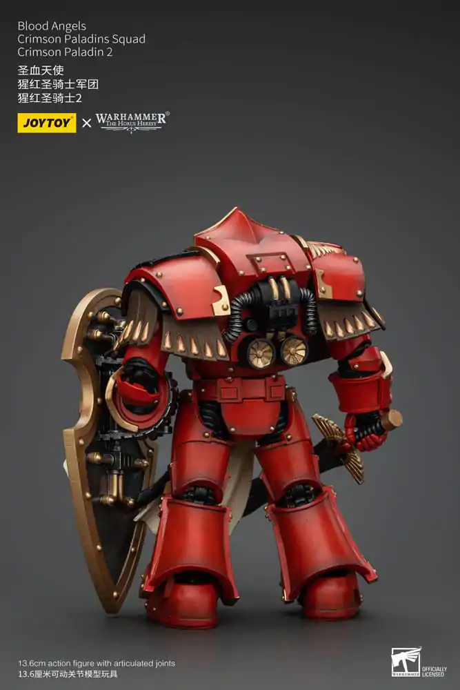 Warhammer The Horus Heresy Figurka Akcji 1/18 Blood Angels Crimson Paladins Squad Crimson Paladin 2 14 cm zdjęcie produktu