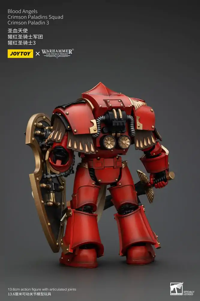 Warhammer The Horus Heresy Figurka Akcji 1/18 Blood Angels Crimson Paladins Squad Crimson Paladin 3 14 cm zdjęcie produktu