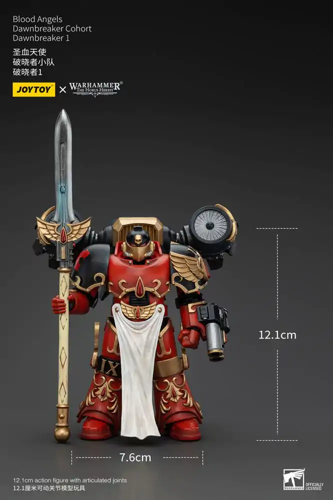 Warhammer The Horus Heresy Figurka Akcji 1/18 Blood Angels Dawnbreaker Cohort Dawnbreaker 1 13 cm zdjęcie produktu