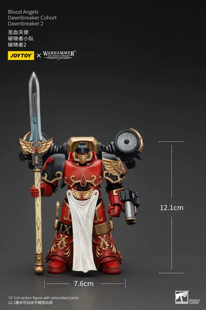 Warhammer The Horus Heresy Figurka Akcji 1/18 Blood Angels Dawnbreaker Cohort Dawnbreaker 2 13 cm zdjęcie produktu