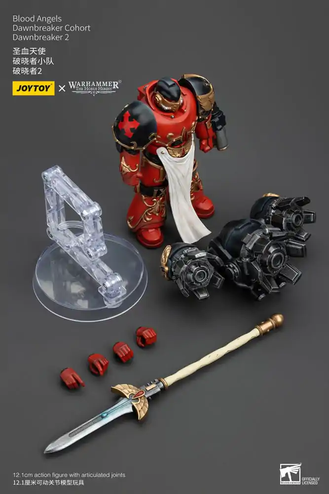 Warhammer The Horus Heresy Figurka Akcji 1/18 Blood Angels Dawnbreaker Cohort Dawnbreaker 2 13 cm zdjęcie produktu