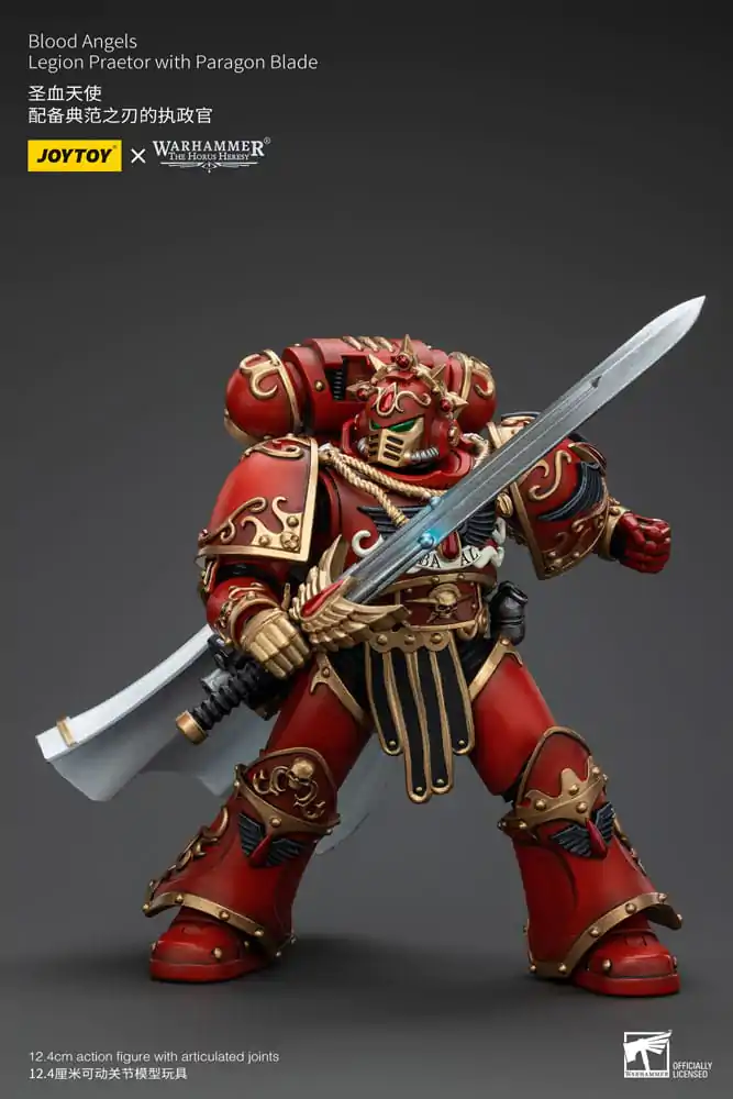 Warhammer The Horus Heresy Figurka Akcji 1/18 Blood Angels Legion Praetor z Paragon Blade 13 cm zdjęcie produktu