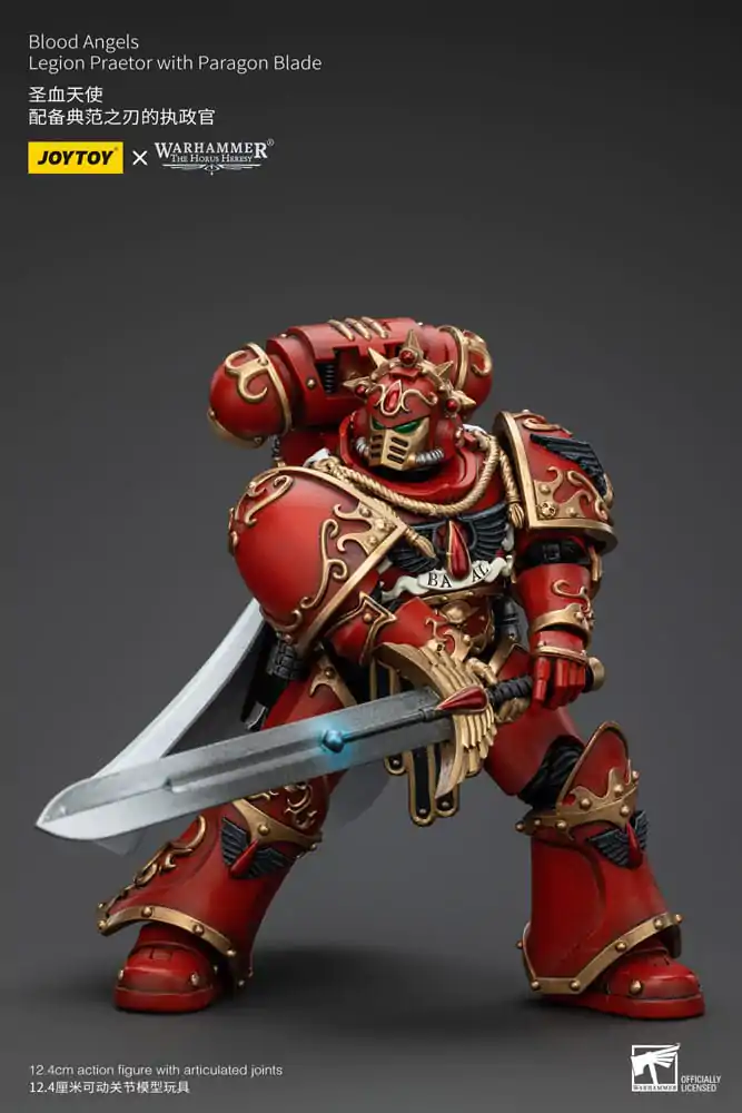 Warhammer The Horus Heresy Figurka Akcji 1/18 Blood Angels Legion Praetor z Paragon Blade 13 cm zdjęcie produktu