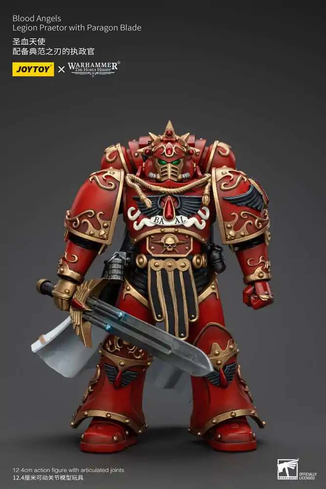 Warhammer The Horus Heresy Figurka Akcji 1/18 Blood Angels Legion Praetor z Paragon Blade 13 cm zdjęcie produktu