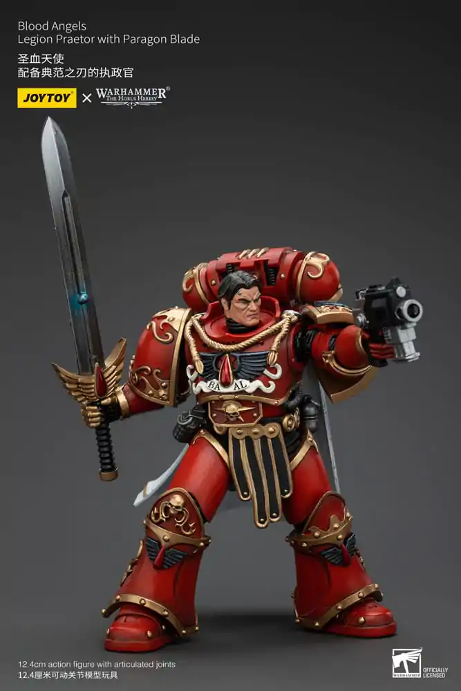 Warhammer The Horus Heresy Figurka Akcji 1/18 Blood Angels Legion Praetor z Paragon Blade 13 cm zdjęcie produktu