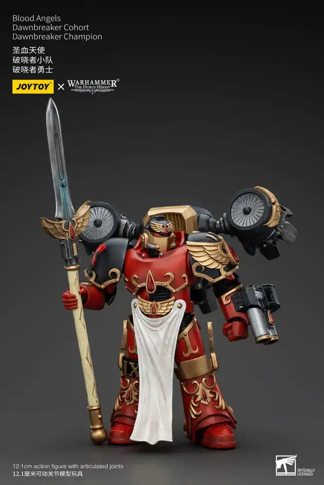 Warhammer The Horus Heresy Figurka Akcji 1/18 Blood Angels Raldoron Pierwszy Kapitan Blood Angels 13 cm zdjęcie produktu