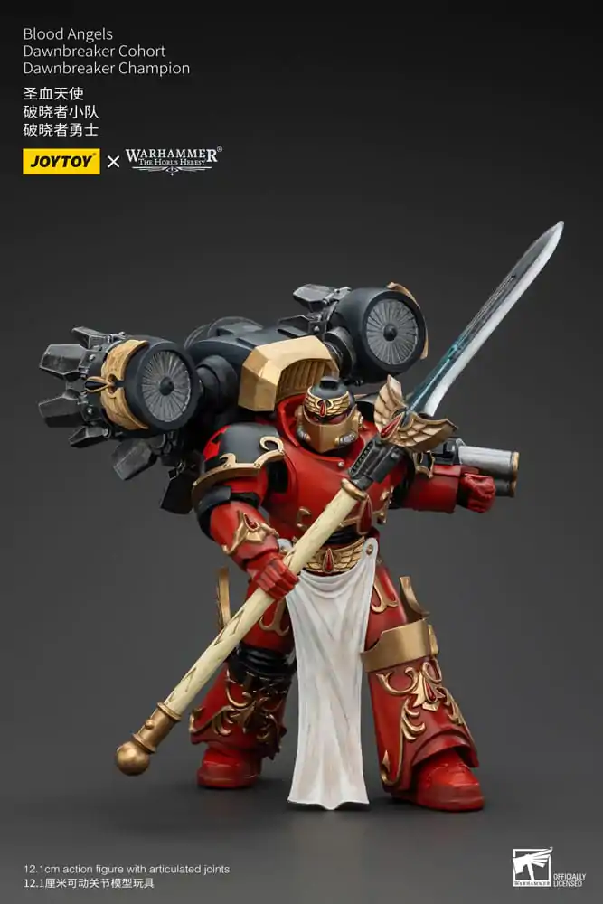 Warhammer The Horus Heresy Figurka Akcji 1/18 Blood Angels Raldoron Pierwszy Kapitan Blood Angels 13 cm zdjęcie produktu