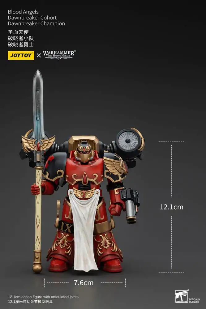 Warhammer The Horus Heresy Figurka Akcji 1/18 Blood Angels Raldoron Pierwszy Kapitan Blood Angels 13 cm zdjęcie produktu