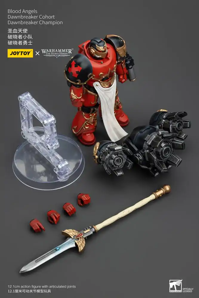 Warhammer The Horus Heresy Figurka Akcji 1/18 Blood Angels Raldoron Pierwszy Kapitan Blood Angels 13 cm zdjęcie produktu