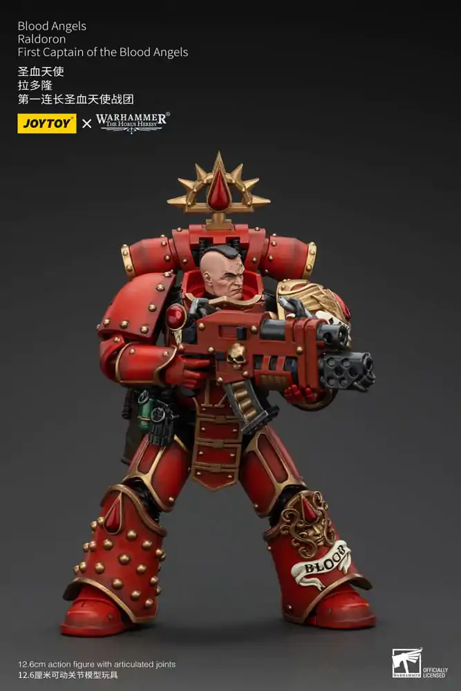 Warhammer The Horus Heresy Figurka Akcji 1/18 Blood Angels Raldoron Pierwszy Kapitan Blood Angels 13 cm zdjęcie produktu