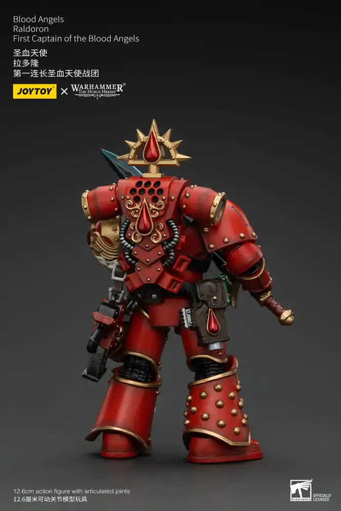 Warhammer The Horus Heresy Figurka Akcji 1/18 Blood Angels Raldoron Pierwszy Kapitan Blood Angels 13 cm zdjęcie produktu