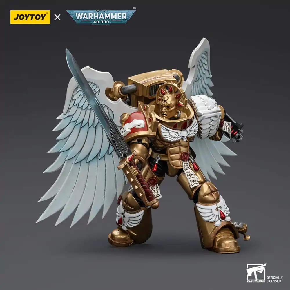 Warhammer 40.000 Figurka Akcji 1/18 Blood Angels Sanguinary Guard z Encarmine Sword 1 12 cm zdjęcie produktu