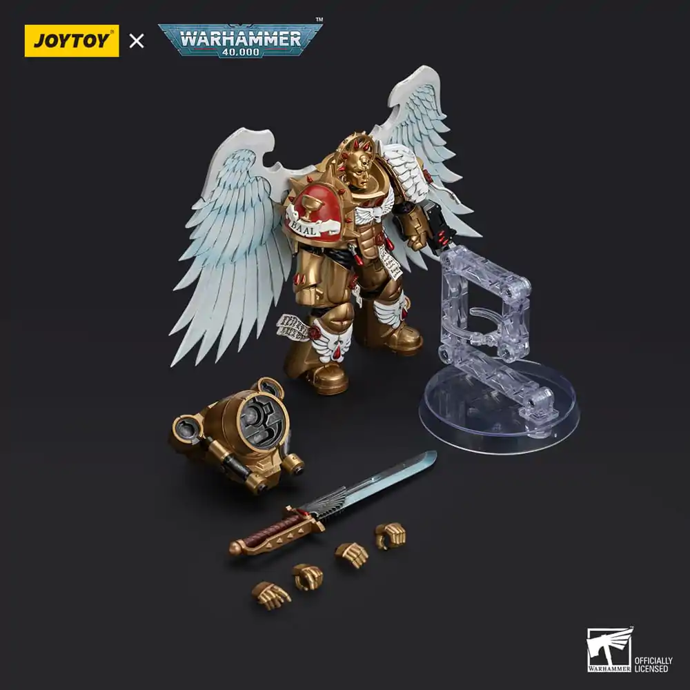 Warhammer 40.000 Figurka Akcji 1/18 Blood Angels Sanguinary Guard z Encarmine Sword 1 12 cm zdjęcie produktu