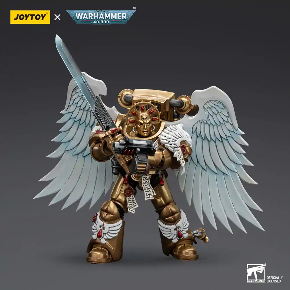 Warhammer 40.000 Figurka Akcji 1/18 Blood Angels Sanguinary Guard z Encarmine Sword 1 12 cm zdjęcie produktu