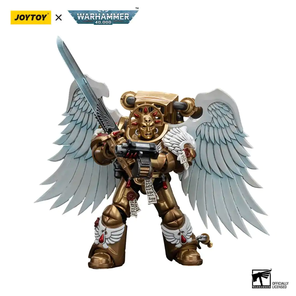 Warhammer 40.000 Figurka Akcji 1/18 Blood Angels Sanguinary Guard z Encarmine Sword 1 12 cm zdjęcie produktu